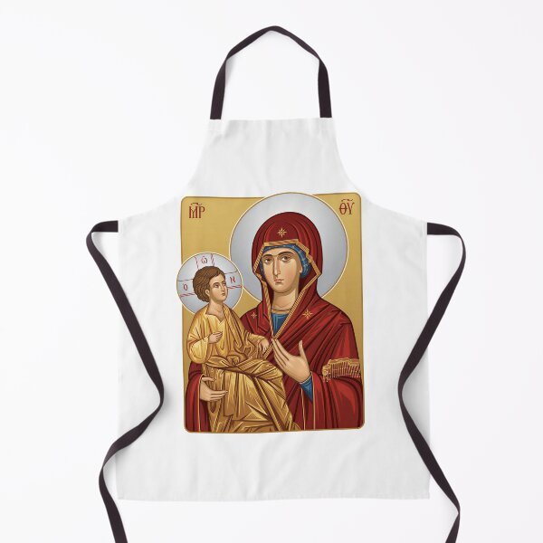 Item preview, Holy Mother Of God East Europian Church Orthodox Religion Icon designed and sold by Blok45.