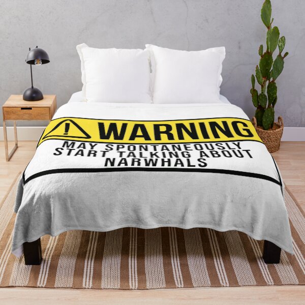 Item preview, Narwhal Warning designed and sold by XCIV.