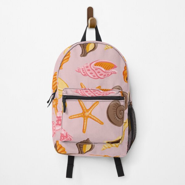 Item preview, Shells Orange & Pink Pattern designed and sold by marniemorat.