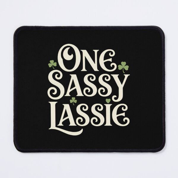 Item preview, One Sassy Lassie St Patrick's Day designed and sold by PunkNation-Arts.