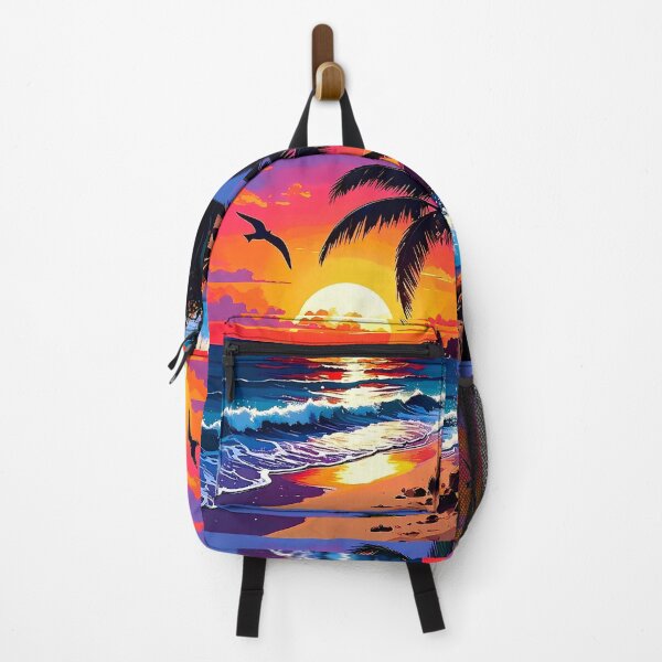 Item preview, Palm tree sunset beach designed and sold by Creative Visualize.