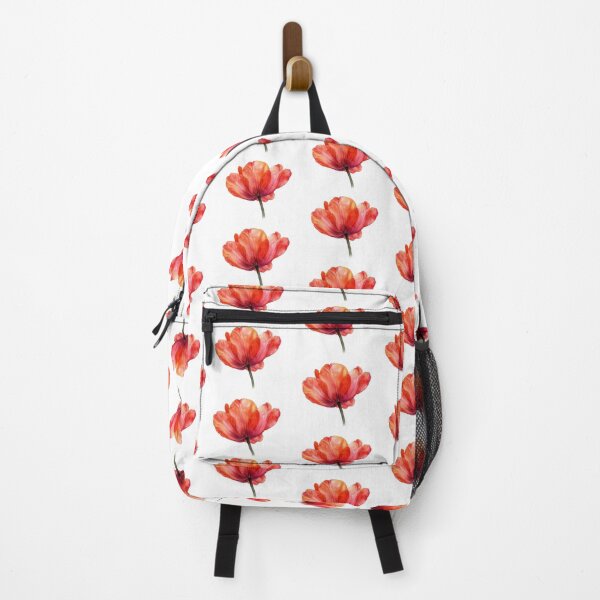 Item preview, Coral Tulip Watercolor Floral Art designed and sold by Rutvain.