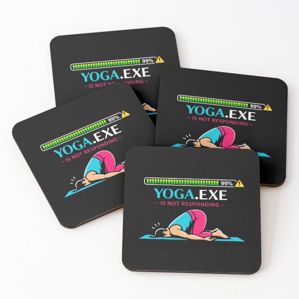 Item preview, Yoga Exe Not Responding Child Pose designed and sold by SplashTastic.