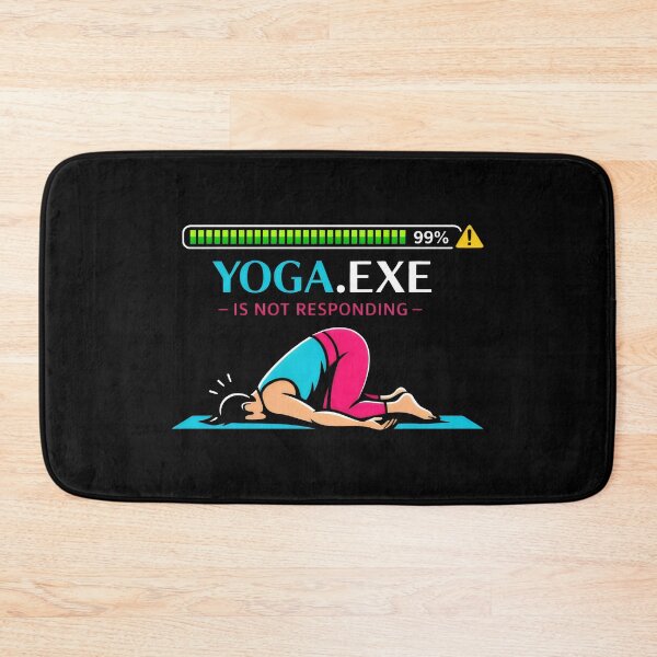 Item preview, Yoga Exe Not Responding Child Pose designed and sold by SplashTastic.