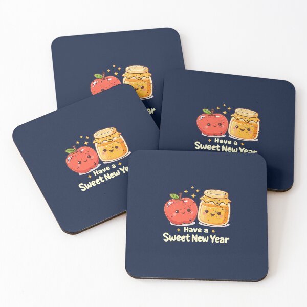 Item preview, Have a Sweet New Year – Cute Apple & Honey Rosh Hashanah designed and sold by Thank-HaShem.