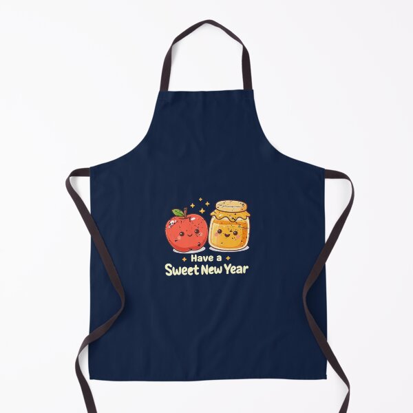 Item preview, Have a Sweet New Year – Cute Apple & Honey Rosh Hashanah designed and sold by Thank-HaShem.