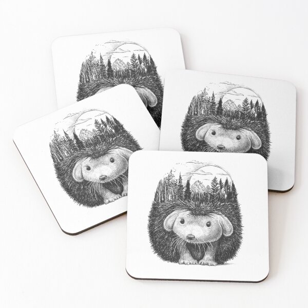 Item preview, Forest hedgehog designed and sold by NIKITA KORENKOV NikKor.