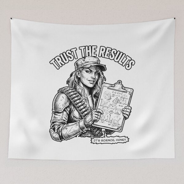 Item preview, Trust The Results It's Science Honey Funny Woman Ammo designed and sold by graphixpolash.