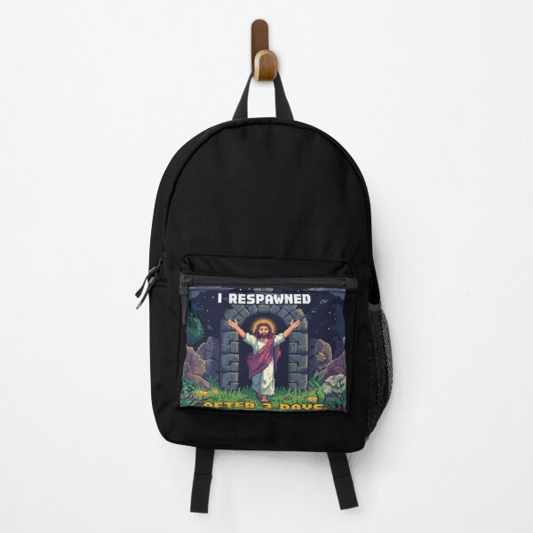 Item preview, 8 Bit Jesus Respawned after 3 Days Christian Gaming God Mode designed and sold by Cre8andRecre8.