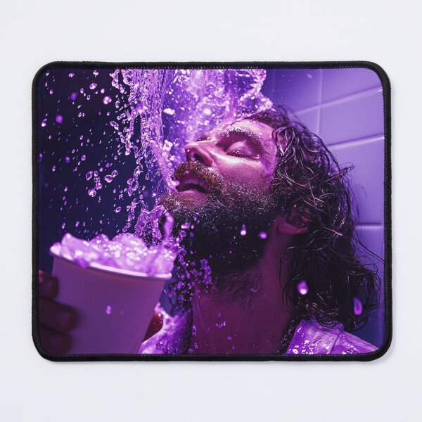Item preview, The Dude Purple Drink Pop Culture Art designed and sold by WockWave.