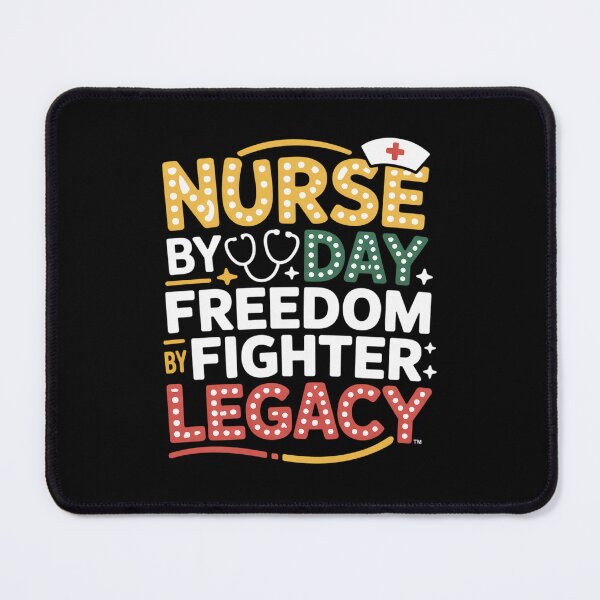 Item preview, Juneteenth 1865 Happy Melanin Nurse Day designed and sold by BlassmausArt.