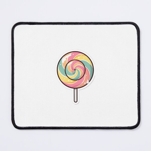 Item preview, Cute Candy Lollipop Sticker | Colorful Sweet Cartoon designed and sold by StickifyZone69.