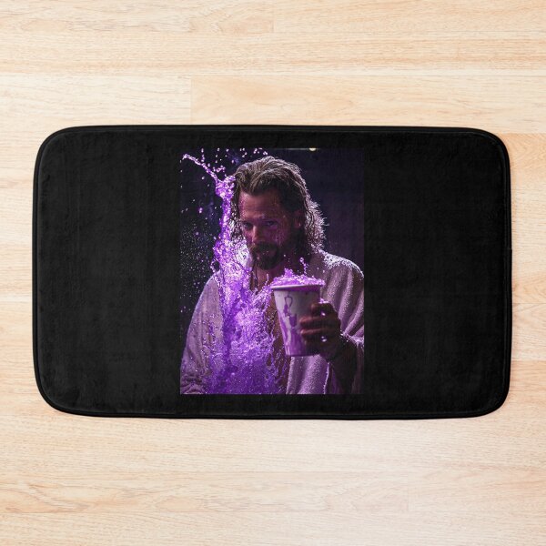 Item preview, The Dude Purple Drip Art Print designed and sold by WockWave.