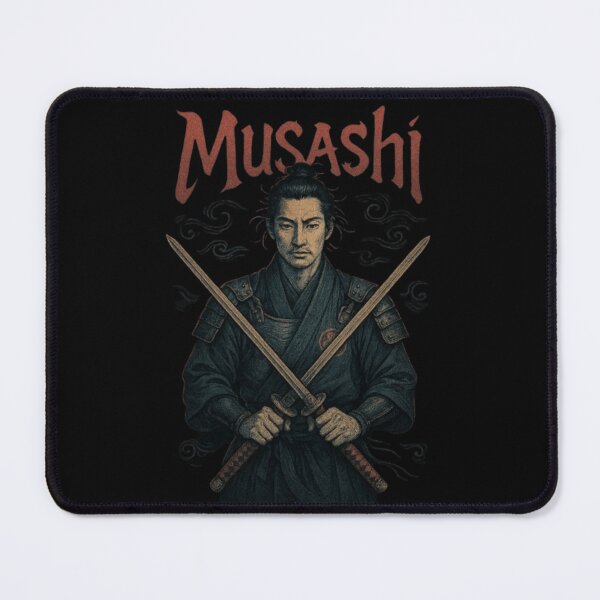 Item preview, Musashi Ronin Warrior Design, Miyamoto Musashi Samurai Shirt, Japanese Sword Master, Katana Duel Fighter, Feudal Japan Ronin Art, Bushido Warrior Graphic designed and sold by Typologystudios.