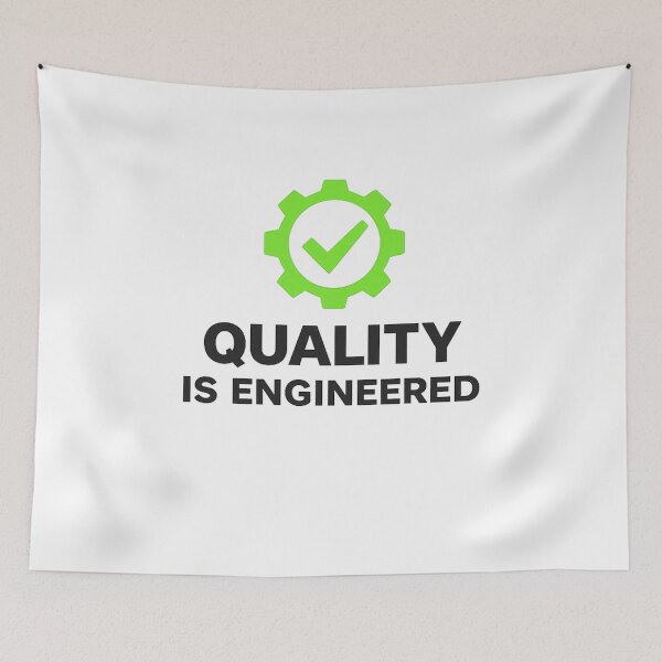 Item preview, Quality Is Engineered – QA Engineer Design designed and sold by unscriptedPixel.