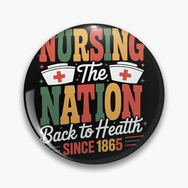 Item preview, Pride Life Black History Melanin Nurse since 1865 designed and sold by BlassmausArt.
