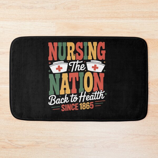 Item preview, Pride Life Black History Melanin Nurse since 1865 designed and sold by BlassmausArt.