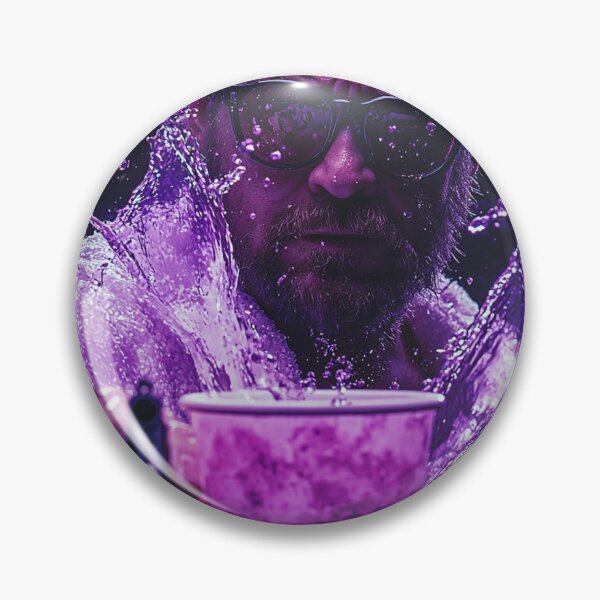 Item preview, Walter Sobchak Purple Splash Pop Art designed and sold by WockWave.