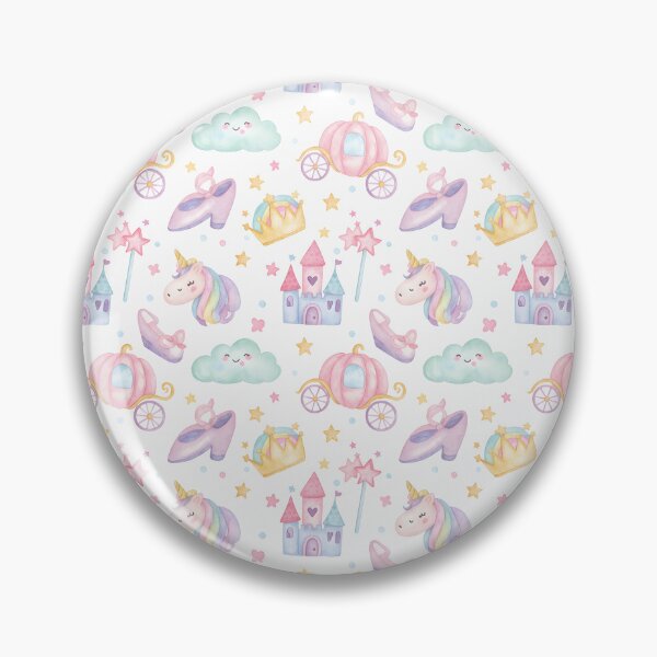 Item preview, Princess Unicorn Seamless Pattern designed and sold by naragon4289.