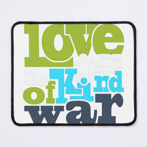 Item preview, Love Is War Typography T-Shirt | Romantic Quote Graphic Tee | Bold Text Design designed and sold by Rivistudio.