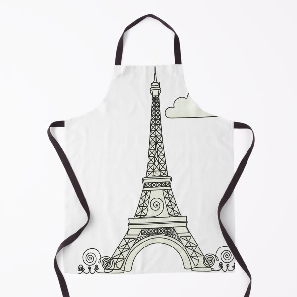 Item preview, Minimal Line Art-Eiffel Tower designed and sold by DinsignStudio.