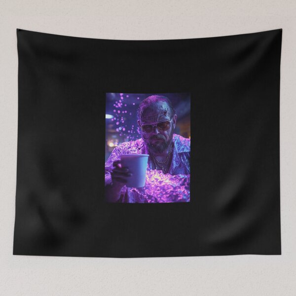 Item preview, Walter Sobchak Purple Splash Pop Art designed and sold by WockWave.