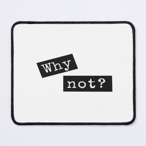 Item preview, Minimalist WHY NOT Quote Design | Bold Motivational Typography for Daily Inspiration designed and sold by Bright Nest Studio.