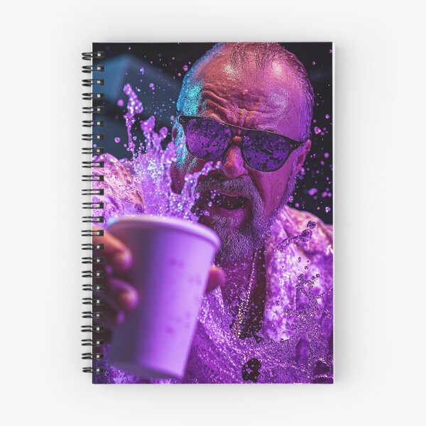Item preview, Walter Sobchak Purple Drip Art Print designed and sold by WockWave.