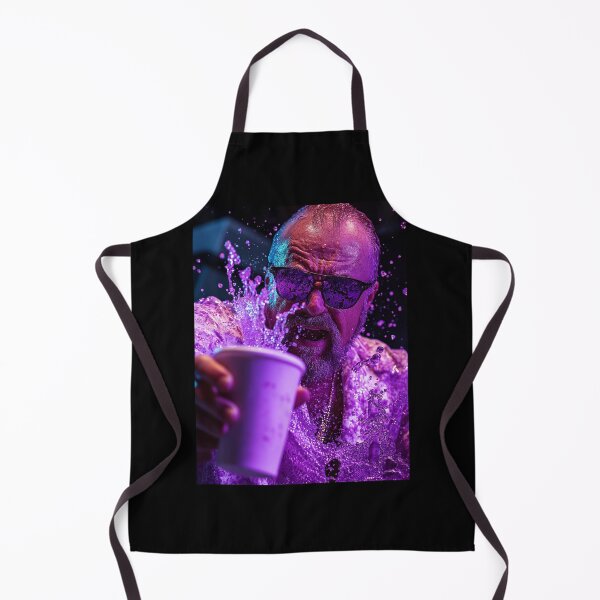 Item preview, Walter Sobchak Purple Drip Art Print designed and sold by WockWave.