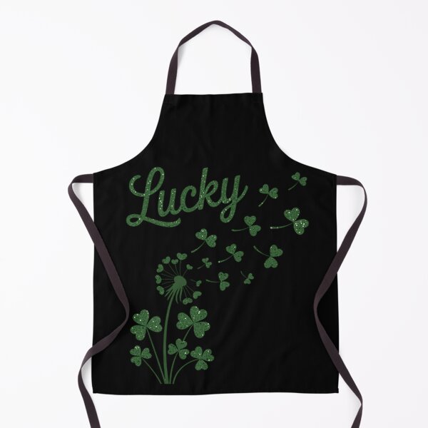 Item preview, Lucky St Patrick's Day Glitter Dandelion Shamrock designed and sold by BlassmausArt.