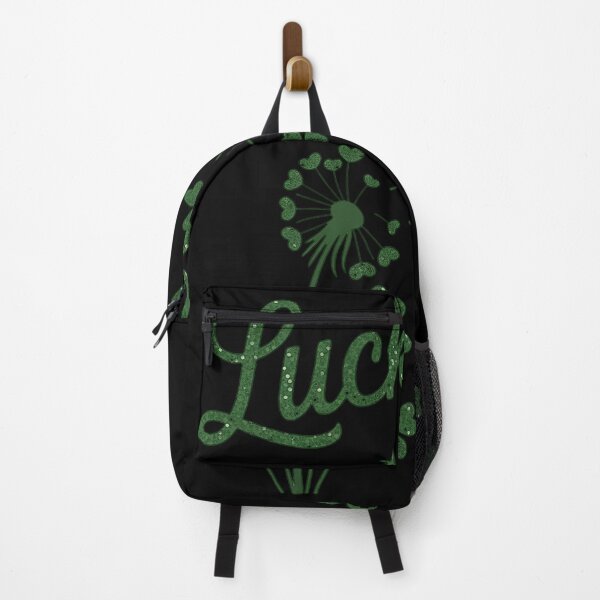 Item preview, Lucky St Patrick's Day Glitter Dandelion Shamrock designed and sold by BlassmausArt.