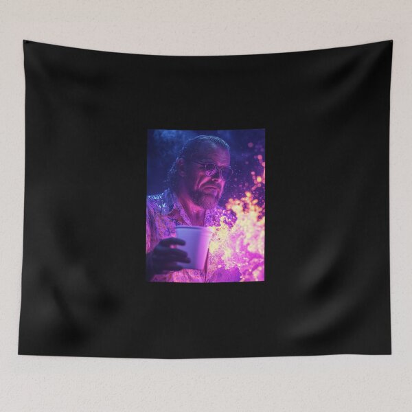 Item preview, Walter Sobchak Purple Drip Art Print designed and sold by WockWave.