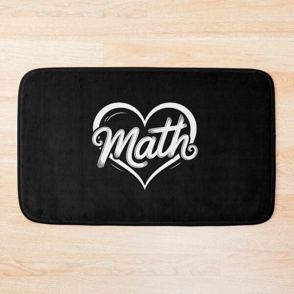 Item preview, Math Teacher Student Love Valentine's Day designed and sold by BlassmausArt.