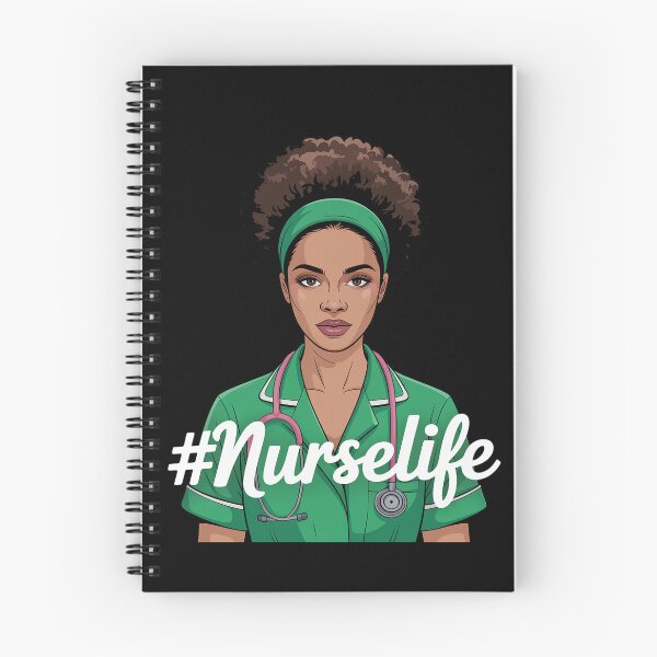 Item preview, Wonmen Nurse Life Black Woman Black History Month Juneteenth designed and sold by BlassmausArt.