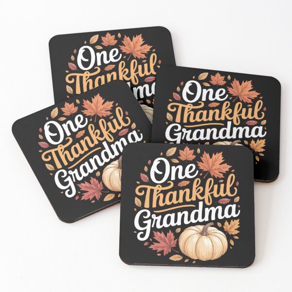 Item preview, One Thankful Grandma Autumn Fall Thanksgiving Pumpkin designed and sold by Moon-Ape.