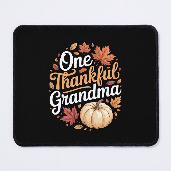 Item preview, One Thankful Grandma Autumn Fall Thanksgiving Pumpkin designed and sold by Moon-Ape.