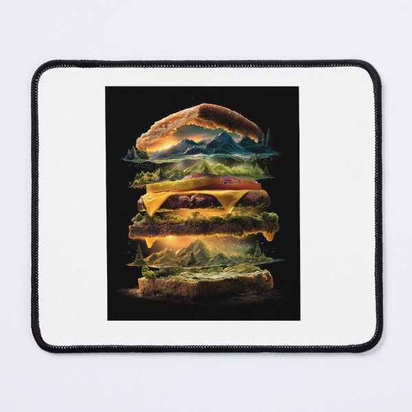 Item preview, Edible Exploded Hamburger designed and sold by khemjiraphoto.