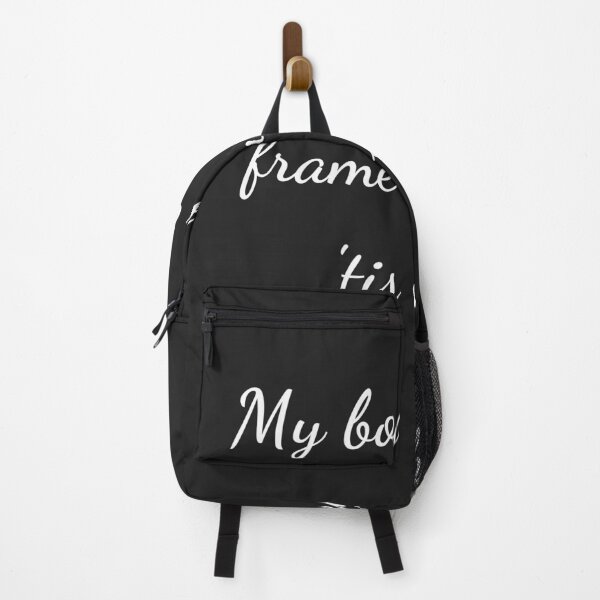 Item preview, "My body is the frame wherein 'tis held," - handwriting white designed and sold by ariksworld.