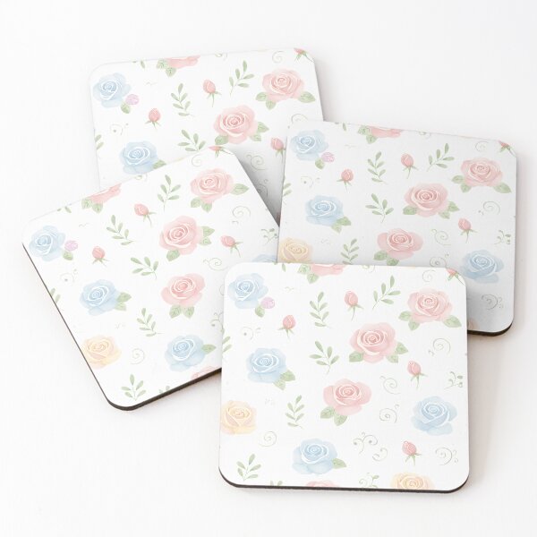 Item preview, Pastel Rose Seamless Pattern designed and sold by naragon4289.