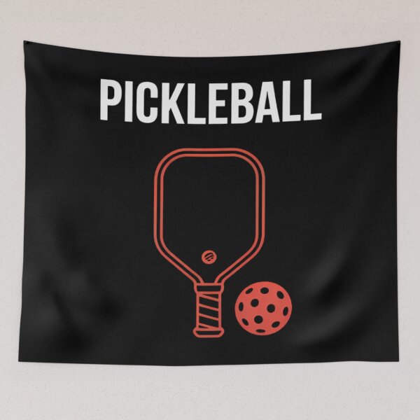 Item preview, Pickleball Paddle & Text Pickleball Player Word designed and sold by Moon-Ape.