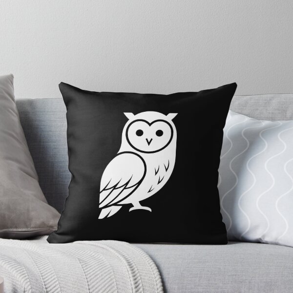 Item preview, Minimalist Wise Owl Graphic Tee designed and sold by PryntedLabs.