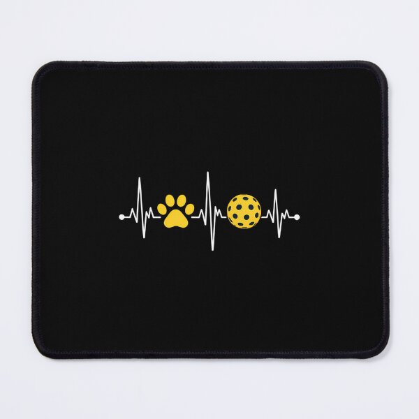 Item preview, Pickleball Player Heartbeat Dog Paw Heartbeat designed and sold by Moon-Ape.