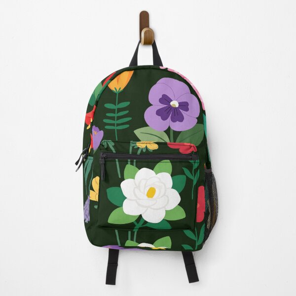 Item preview, Whimsical Wildflower Garden Seamless Pattern designed and sold by Niji Hibana.