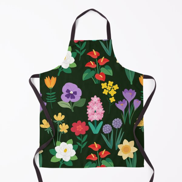 Item preview, Whimsical Wildflower Garden Seamless Pattern designed and sold by Niji Hibana.