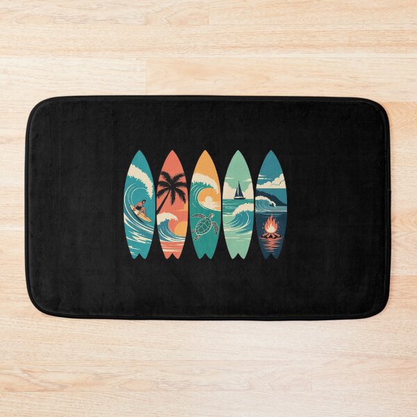 Item preview, Surfboards Sunset Ocean Beach Vibe Surfer designed and sold by BlassmausArt.