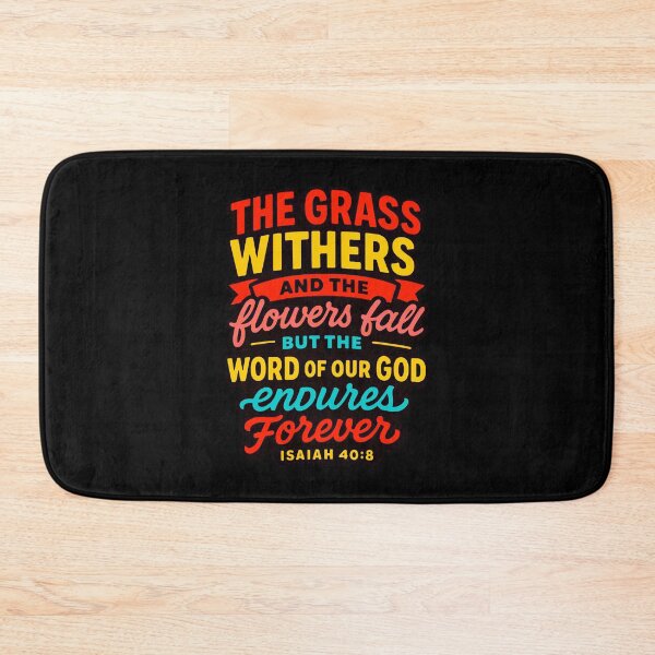 Item preview, Isaiah 40:8 The Word Of Our God Endures Forever designed and sold by plushism.