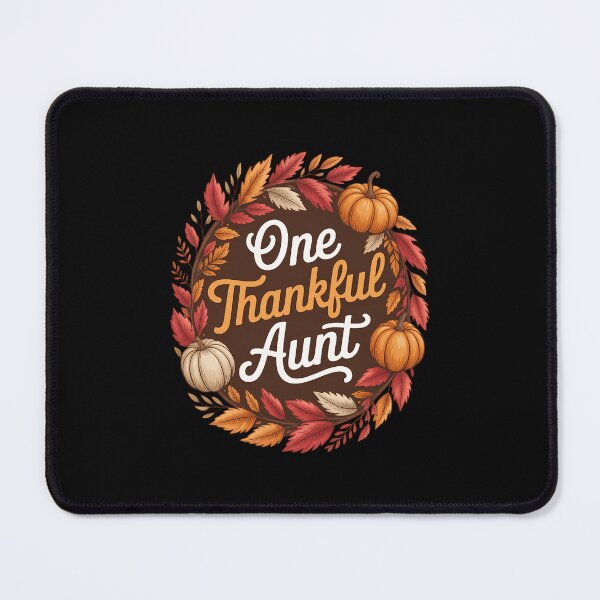Item preview, One Thankful Aunt Autumn Fall Auntie Thanksgiving Pumpkin designed and sold by Moon-Ape.