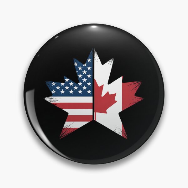 Item preview, Leaf Canadian American Canada USA Flag Home Pride designed and sold by BlassmausArt.