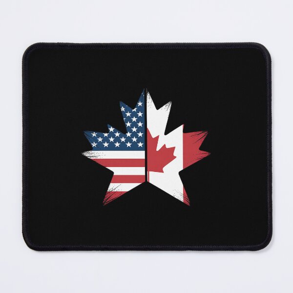 Item preview, Leaf Canadian American Canada USA Flag Home Pride designed and sold by BlassmausArt.