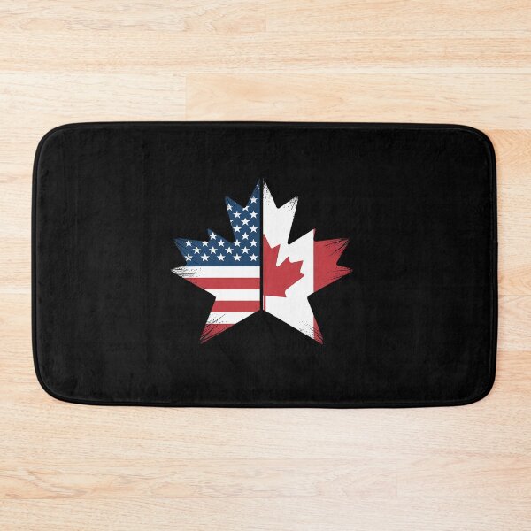Item preview, Leaf Canadian American Canada USA Flag Home Pride designed and sold by BlassmausArt.